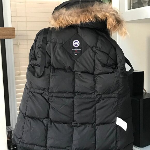 WOMEN Canada Goose Arctic Program Black Parka Coat Sz XXS NWT NEW Made in Canada - Picture 16 of 16